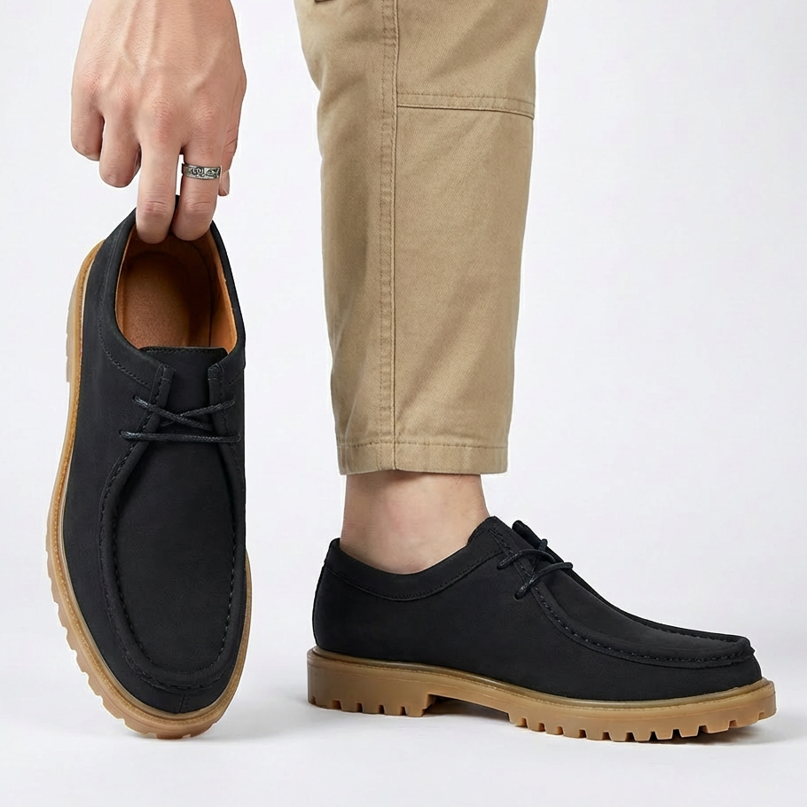 Jasper - Men's Lug-Sole Wallabee Shoes