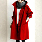 Karla - Women's Oversized Hooded Long Lightweight Jacket 4