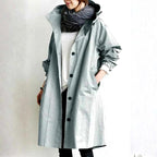 Karla - Women's Oversized Hooded Long Lightweight Jacket 5