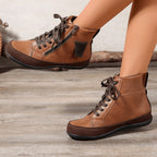 Kierra - Women's Round Toe Ankle Boots 3