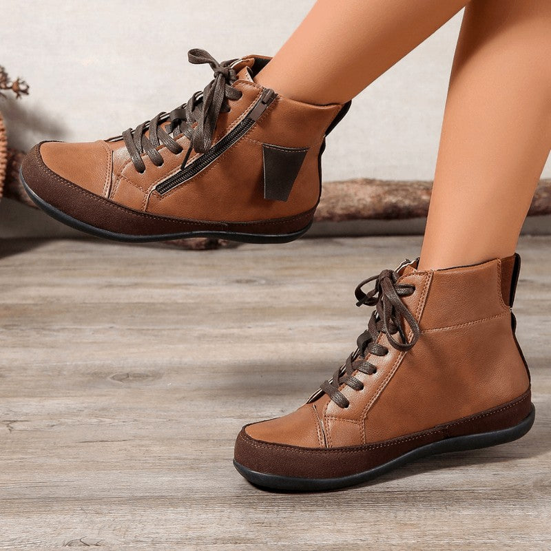Kierra - Women's Round Toe Ankle Boots 3