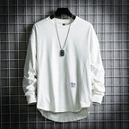 Ledger - Men's Relaxed Crewneck Pullover with Extended Hem