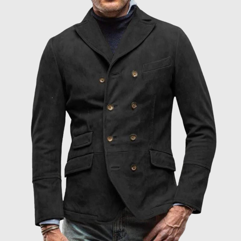 Lucan - Men's Double-Breasted Notch Lapel Sport Coat