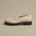 Mireya - Women's Suede Loafers with Chunky Lug Sole