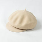 Natalia - Women's Wool Felt Beret with Dome Crown
