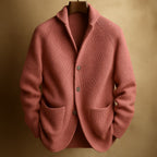 Nico - Men's Collared Button-Front Cardigan
