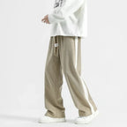 Peter - Men's Corduroy Relaxed-Fit Sweatpants with Side Stripe