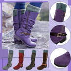 Piper - Women's Calf-Height Buckle Boots
