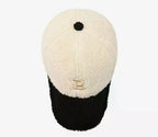 Portia - Sherpa Baseball Cap with Two-Tone Design