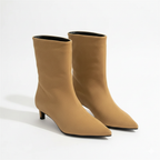 Rosalie - Women's Pointed-Toe Kitten Heel Bootie