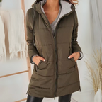 Wendy - Women's Hooded Quilted Down Jacket