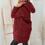 Wendy - Women's Hooded Quilted Down Jacket